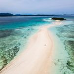 plage de sable blanc à Nosy Be