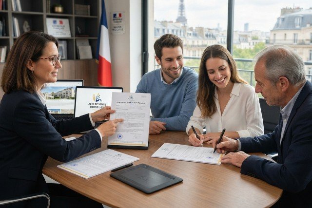 notaire immobilières